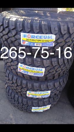 4 new lt265-75-16