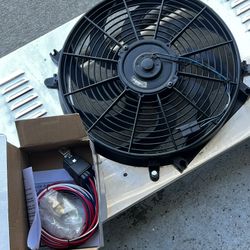 196o- 1964 Fan Shroud With Electric Fan