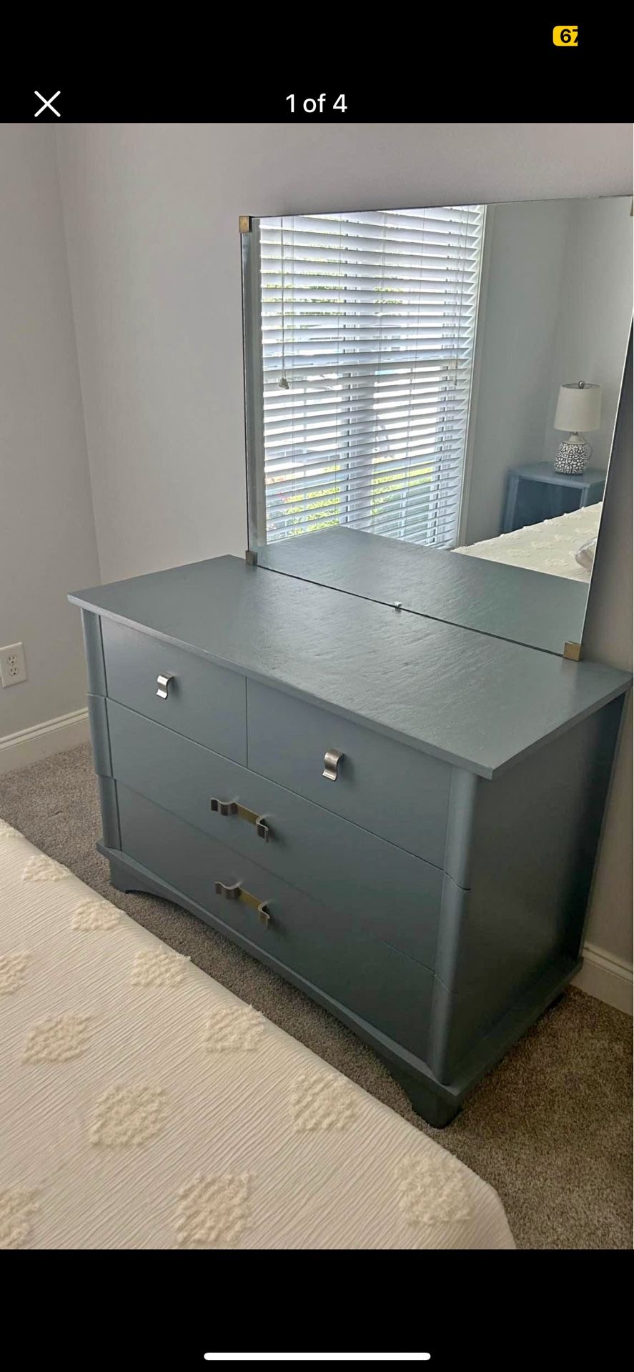 Dresser, Nightstand And Stool