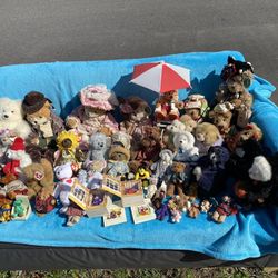 Huge Teddy Bear Collection