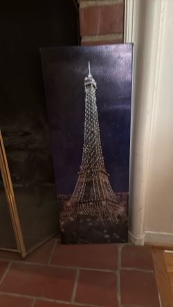Eiffel Tower canvas picture