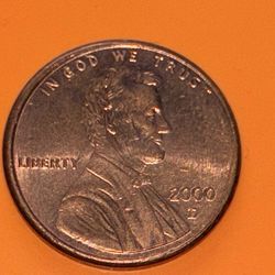 2000 D Lincoln Penny 