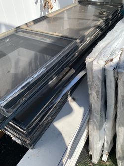 Windows 24x71 Aluminum Brown