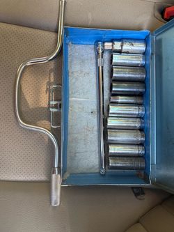 Tools, tools and more tools, older, vintage sockets car, tool sets, Mercedes, BMW, etc.