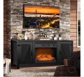 Tv Stand With Fireplace