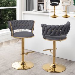 Velvet Bar Stools 