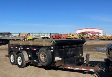 14Ft dump trailer