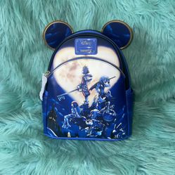New Loungefly Disney Kingdom Hearts Mickey Mini-Backpack, Amazon Exclusive