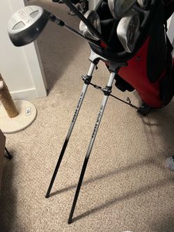 Golf club set with bag