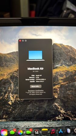 MacBook Air 2020 M1 Chip