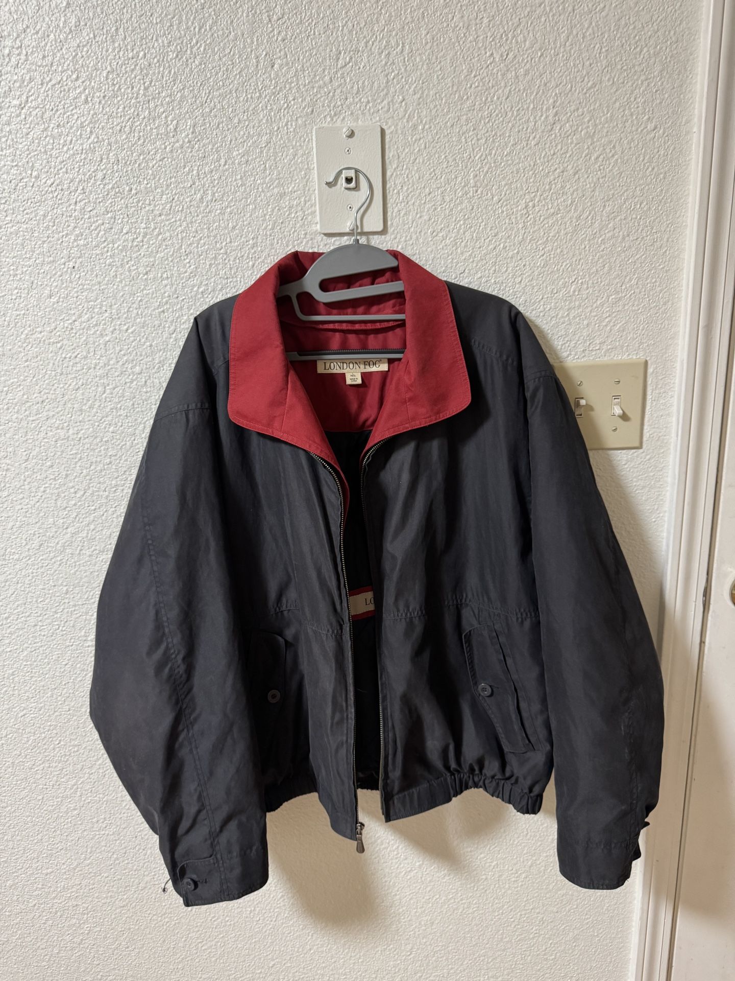 London Fog bomber jacket