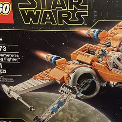 Lego Brand New Sealed Star Wars Retired 75273 Poe Damerons X Wing Fighter 