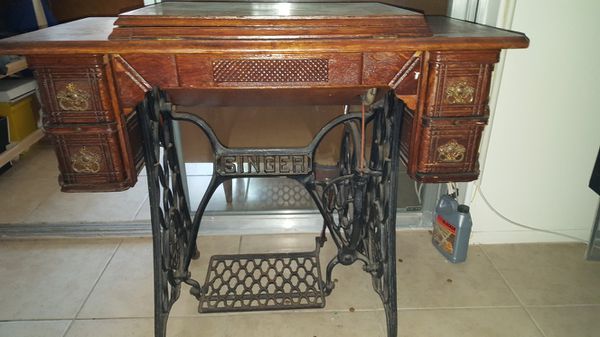 Antique Singer Sewing Machine 1887 For Sale In New Port Richey Fl