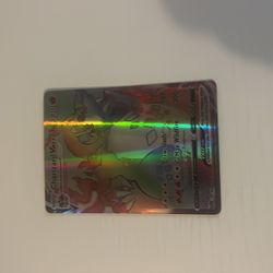 Pokémon card  rainbow charizard vmax