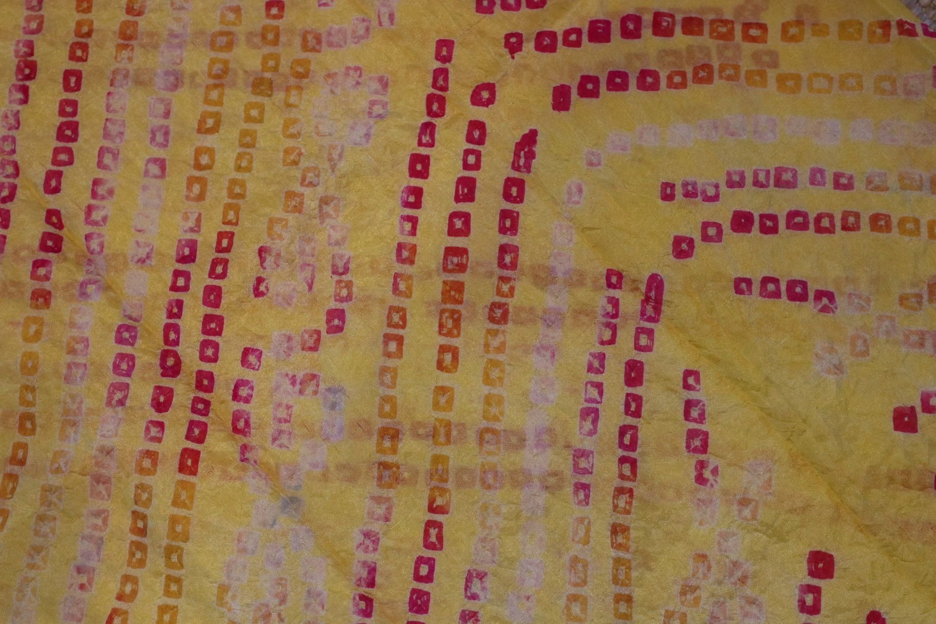 Jaipur India Bandhej Saree