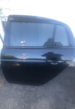 04-08 Acura TL driver rear door black