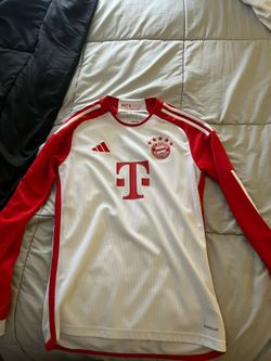 Bayern Munich 23/24 White/Red Long Sleeve 