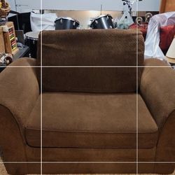 Solid  Vintage Chair And A Half.