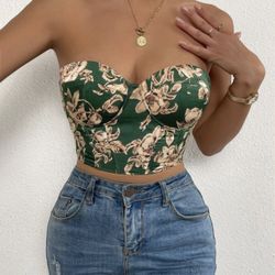 Corset Style Lace Up Top