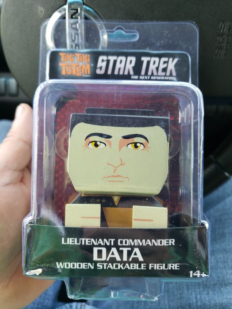 Tiki tiki totem star trek Data