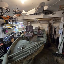 15ft Aluminum Boat Fully Loaded 