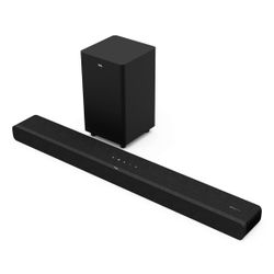 TCL 4K Alto 8 Plus 2.1.2 Channel Dolby Atmos Sound Bar with Wireless Subwoofer, Bluetooth – TS8212-NA, 39-inch, Black