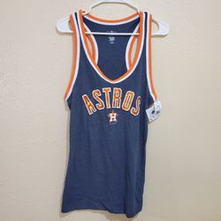 HOUSTON ASTROS TANK TOP CAMPUS LIFESTYLE NEW WITH TAGS SIZE MEDIUM 