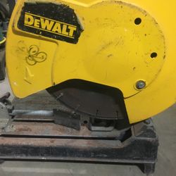 DW870 Chop Saw With 14” Diamond Blade 