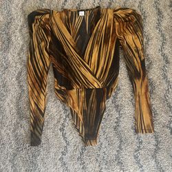 Long Sleeve Bodysuit Size Small 