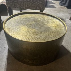 World Market Brass Coffee Table 