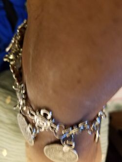 Coin ankle bracelet Silverstone