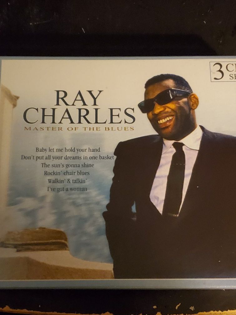 RAY CHARLES MASTER OF THE BLUE 3CD SET