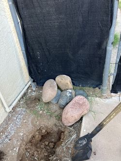 Free Big Rocks Landscaping