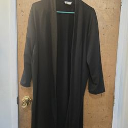 Coldwater Creek Black Cardigan