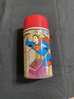 1967 Superman Thermos. Rare And In Great Shape