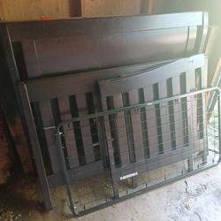 Nice Solid Wood Slate Baby Crib