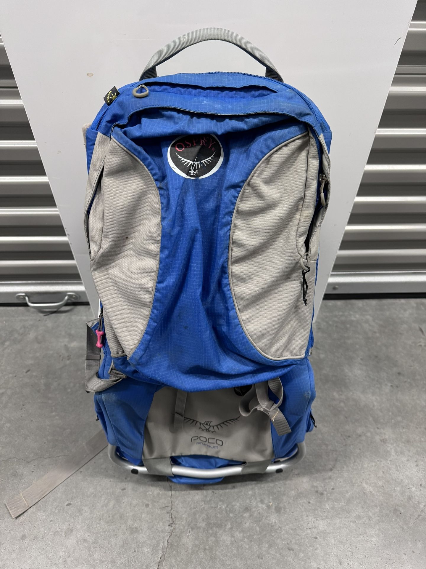 Osprey Poco Premium Blue Detachable Bag Child Backpack Carrier