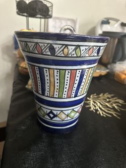 Ceramic Painted Vase