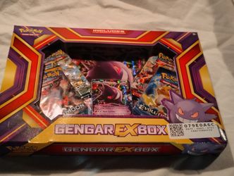 Gengar EX Box Pokemon Trading Card Game TCG Sun Moon XY Evolutions EVO 