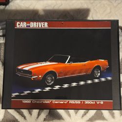 Car and Driver 1968 Chevrolet Camaro RS/SS Framed Print