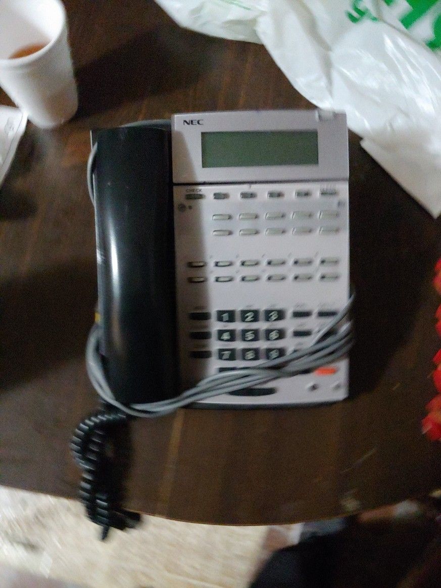 NEC Aspire 22 Button Phone HF/DISP IP1NA-12TXH 0890043