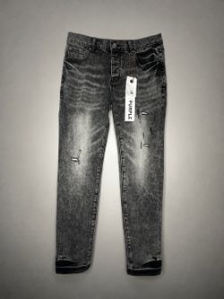 PURPLE Brand Black Wash Skinny Jeans Size 32