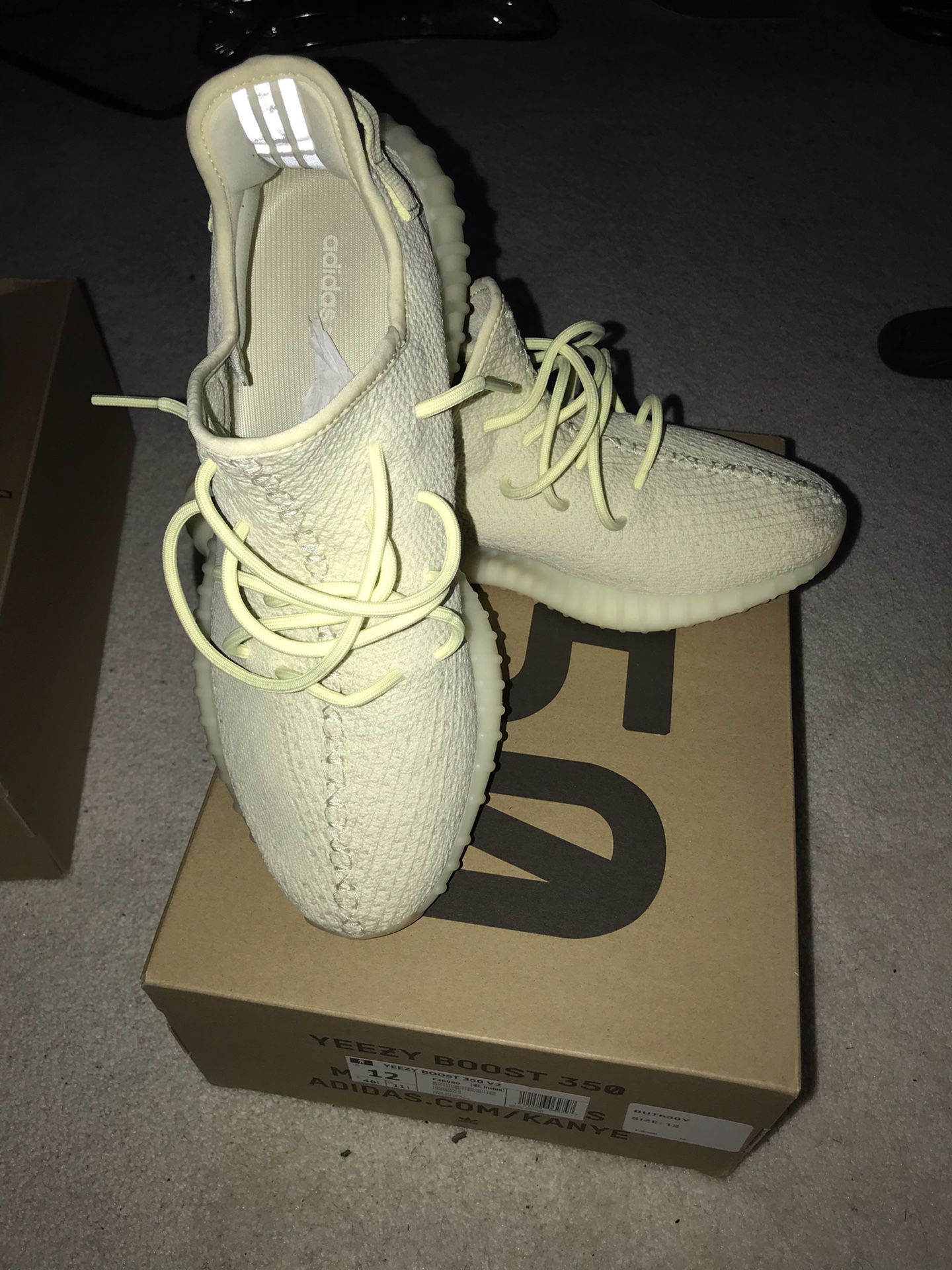 Butter Yeezy 350 Size 12