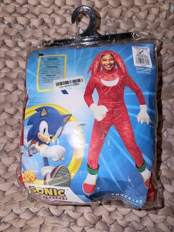 Boy’s Sonic the Hedgehog Knuckles Kids Halloween Costume Medium (7-8)
