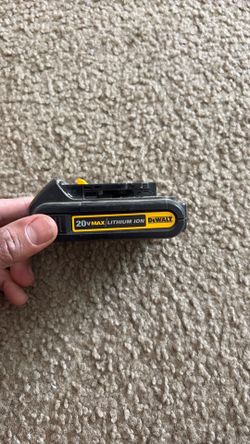 Dewalt 1.5 a.h battery 20v