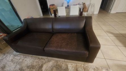 Used Sleeper Sofa & Loveseat – Good Condition