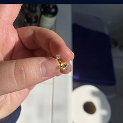 14kt Diamond Earrings