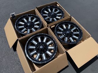 (4) 20” Fuel Wheels (Fuel Hardline)