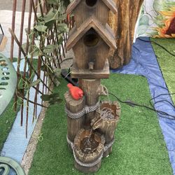 Bird House Fountain 