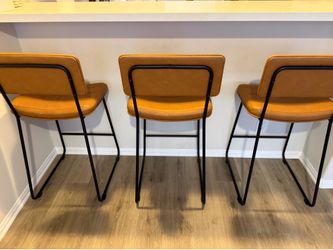 Set of three barstools